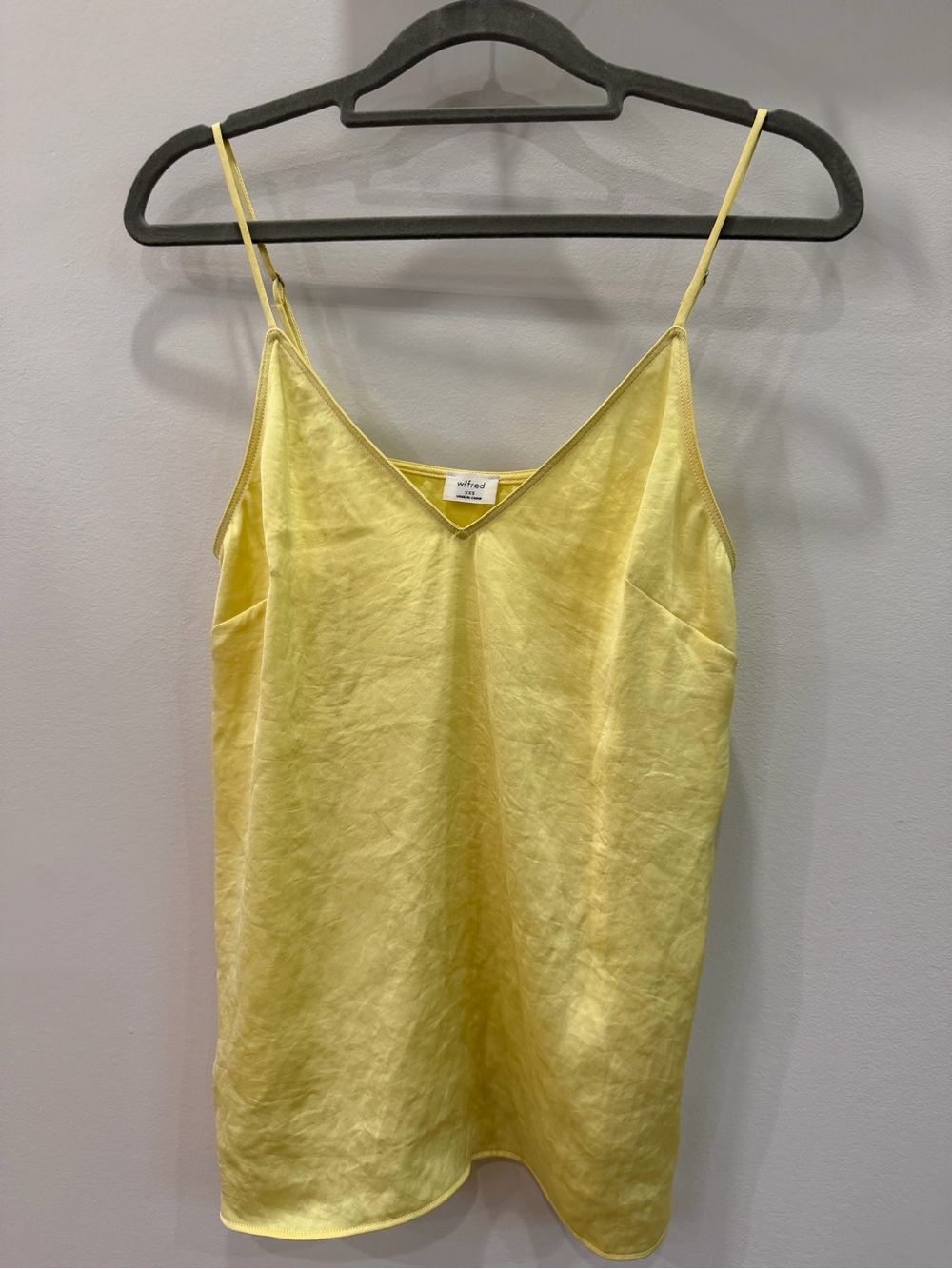 Wilfred Yellow V-Neck Cami